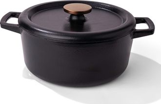 alva Nori Cast Iron Dutch Oven in Black at Nordstrom