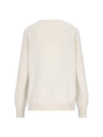 Canessa Womens Sweaters White Cashmere
