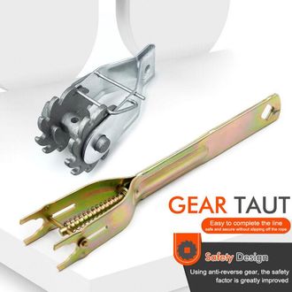 OEM Tensor De Valla Con Llave De Resorte - Herramienta Para Reparar Y Tensar Vallas (kit De Llave + Tensor)