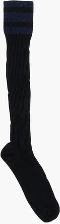 Dsquared2 Ribbed Long Socks with Lurex Details size L