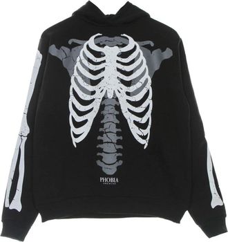 Phobia Archive Lichtgewicht Trainingspak Sweatshirt met Lange Mouwen - Heren - Hoodies - Zwart - XL - Katoen - Hoodies & sweatvesten