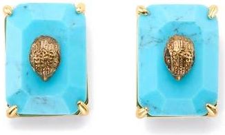 Kurt Geiger Turquoise Eagle Head Stud Earrings at Nordstrom Rack