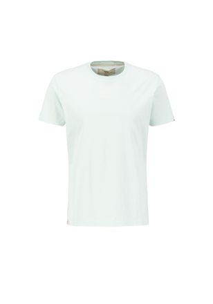 Alpha Industries T-Shirt ALPHA INDUSTRIES Organics EMB T-Shirt, Herren, Gr. S, gr&uuml;n (organic mint), Obermaterial: 100% Baumwolle, Shirts T-Shirt