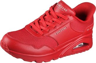 Skechers Womens Uno 2 - Air Around You Sneakers, Red Banksia, 4.5 UK