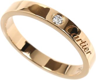 Cartier Pink Gold (18K) Band Ring (Pre-Owned)