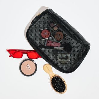 Urban Expression Lovelace Cosmetic & Travel Organizer Dome Pouch in Black at Nordstrom
