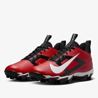 Nike Mens Nike Alpha Menace 4 Shark FN0028-600 Red White Football Cleats GBNC1548