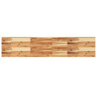 Berkfield Home Floating Shelf 120x30x4 cm Oil Finished Solid Wood Acacia in Brown | Size: 120 x 30 x 4 cm