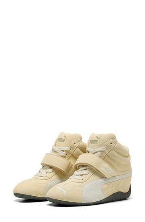 Puma Speedcat Wedge Sneaker in Buttercream/Gum at Nordstrom, Size 6.5