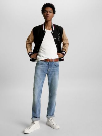 Tommy Hilfiger MW31194 Jeans Men Blue Denim Cotton Straight-Leg 5-Pocket MCWW198