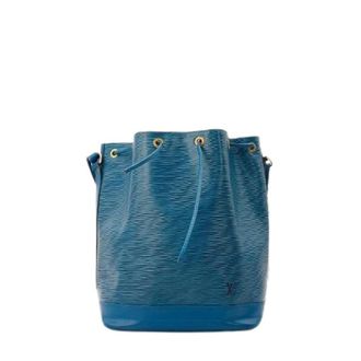 Louis Vuitton Pre-owned Bucket Bags, female, Blue, Size: ONE SIZE Pre-owned Le No&eacute; Bleu Bucket Bag