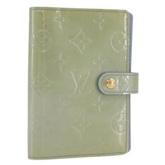Louis Vuitton Pre-owned Accessories, female, Green, Size: ONE SIZE Pre-owned Day Planner Cover