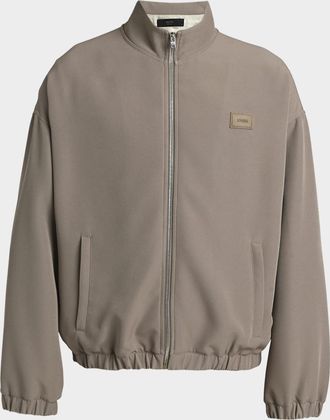 Amiri Men & apos;s Logo Patch Full-Zip Blouson