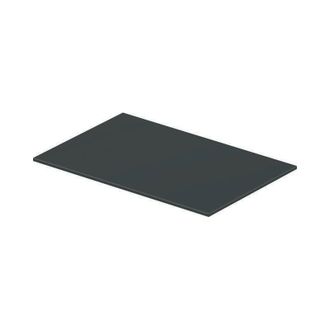 Duravit Duravit - Inserto De Vidrio Durasquare Para Consola De Metal 003113/114 Gris En Blanco