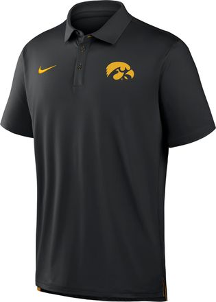 Nike Iowa Tour Nike Mens Dri-FIT College Polo in Black | 04PF057YIA-KAR