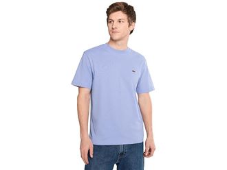 Lacoste Cotton T-shirt Mens T Shirt Delphinium : 3 (SM)