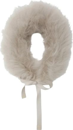 Max Mara Sciarpa Stola - Dames - Wintersjaals - Beige - ONE Size - Accessoires