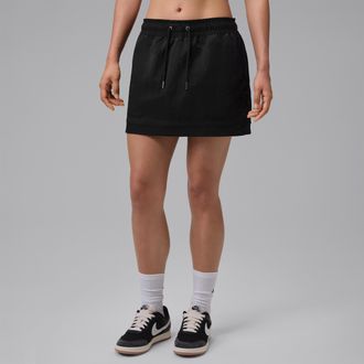 Nike Jordan Womens Jordan Flight Mini Skort in Black | IF1133-010