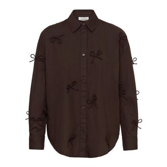 Soaked In Luxury Blusas y Camisas - Blouses & Shirts - Mujer - Marr&oacute;n - L