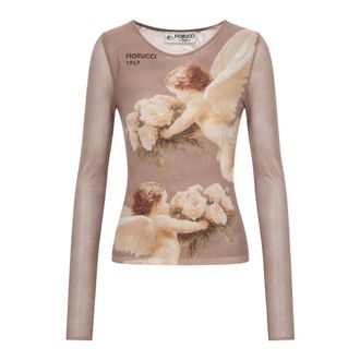 Fiorucci Donna, Top, Marrone, XS, new