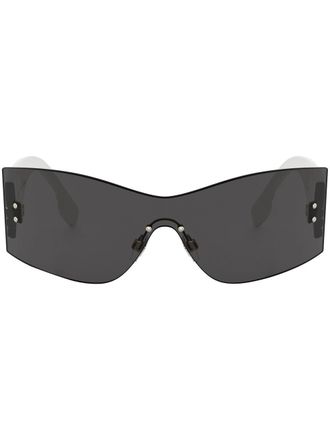 Burberry Sunglasses Occhiali da sole Betty con montatura a giorno - Grigio