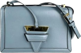 Loewe Pre-owned Cross Body Bags, female, Blue, Size: ONE SIZE Pre-owned Shoulder Bag