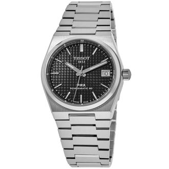 Tissot PRX Powermatic 80 35mm Black Dial Steel Unisex Watch T137.207.11.051.00