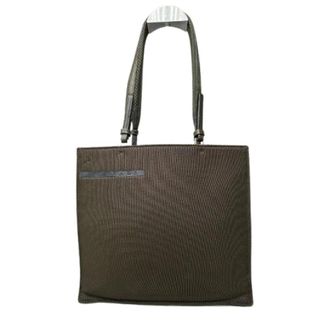 Prada Pre-owned Tote Bags, female, Brown, Size: ONE SIZE Pre-owned Tessuto Nylon Shoulder Bag