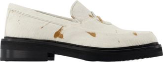 Sams&oslash;e & Sams&oslash;e Schoenen, Dames, Wit, 38 EU, Leer, Saryesgade Loafers
