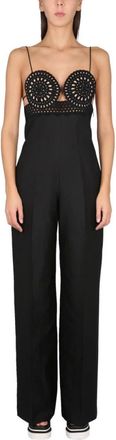 Stella McCartney Jumpsuits - Dames - Jumpsuits - Zwart - M - Jumpsuits & Playsuits