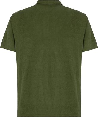 MC2 Saint Barth Mens Polo Shirt Jeremy Military Lyocell Cotton T-shirts And Polos