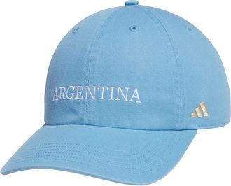 adidas Argentina Ultimate Cap in Light Blue/White/Hazy Beige at Nordstrom Rack