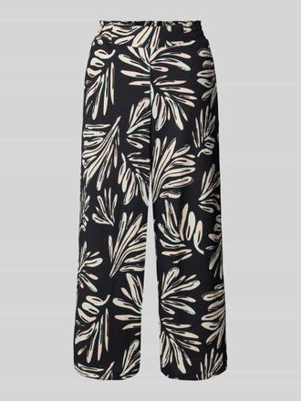 Tom Tailor Denim Regular Fit Culotte mit elastischem Bund in Black, Gr&ouml;&szlig;e XS