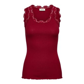 Rosemunde Mouwloze Tops - Dames - Tops - Rood - Maat: L