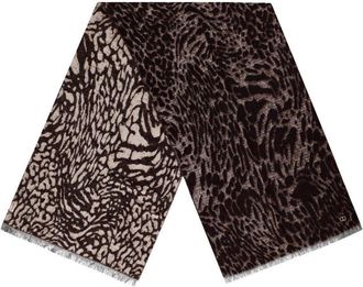 Twin-Set SCIARPA ANIMALIER BORDEAUX TWINSET