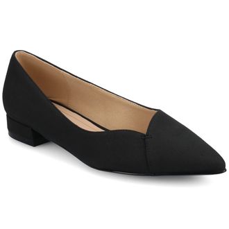 Journee Collection Womens Carmin Wide Width Dress Flats