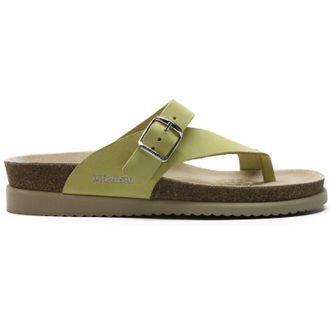 Mephisto Mephisto Helen Nubuck Womens Toe Post Sandals - Yellow - Size:UK 6.5