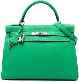 Herm&egrave;s Pre-owned Hermes Togo Kelly II Retourne 32 Satchel Ladies F5CY5WF5WSC518ER