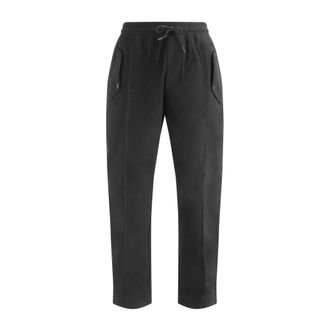 Moschino Sweatpants, male, Black, Size: S Black Jogger Trousers Aw24