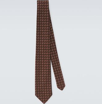Charvet Silk jacquard tie