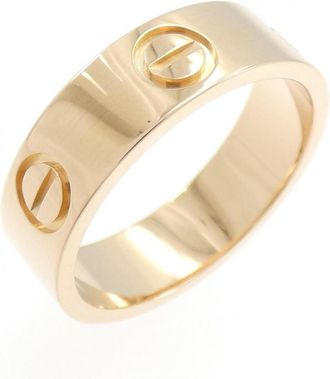 Cartier Pink Gold (18K) Band Ring (Pre-Owned)