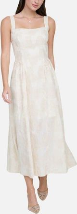 Blu Pepper Floral Print Sundress in Natural at Nordstrom, Size Medium