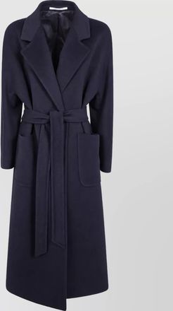 Tagliatore cashmere shawl neck long coat