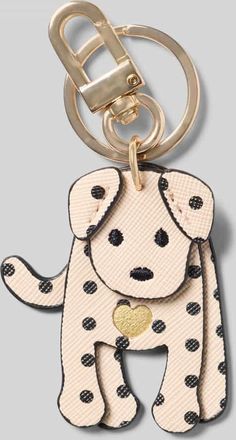 Seidenfelt Manufaktur Motiv-Schl&uuml;sselanh&auml;nger mit Karabiner in Beige, Gr&ouml;&szlig;e 1