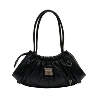 Marc Jacobs Shoulder Bags, female, Black, Size: ONE SIZE Cristina Satchel