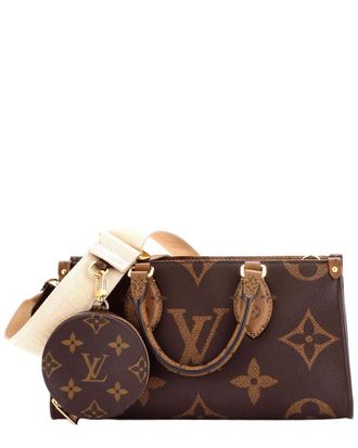 Louis Vuitton Onthego Tote Reverse Monogram Giant East West (Authentic Pre- Loved)