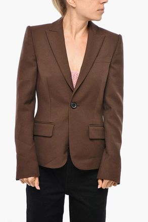 Dsquared2 Balzer 1 Botone DEANA in Tinta Unita con Revers a Lancia Dsquared2