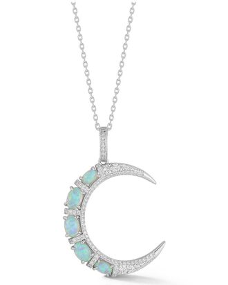 Glaze Jewelry Silver Cz Necklace