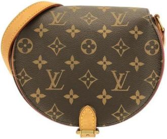 Louis Vuitton Pre-owned Monogram Canvas Shoulder Bag - Dames - Vintage Schoudertas - Bruin - ONE Size - Vintage