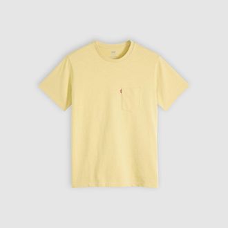 Levi's Classic Pocket Tee - Mens - 2XL - Yellow / Raffia
